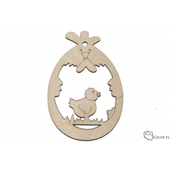 Kura z pisklakiem J05 A395